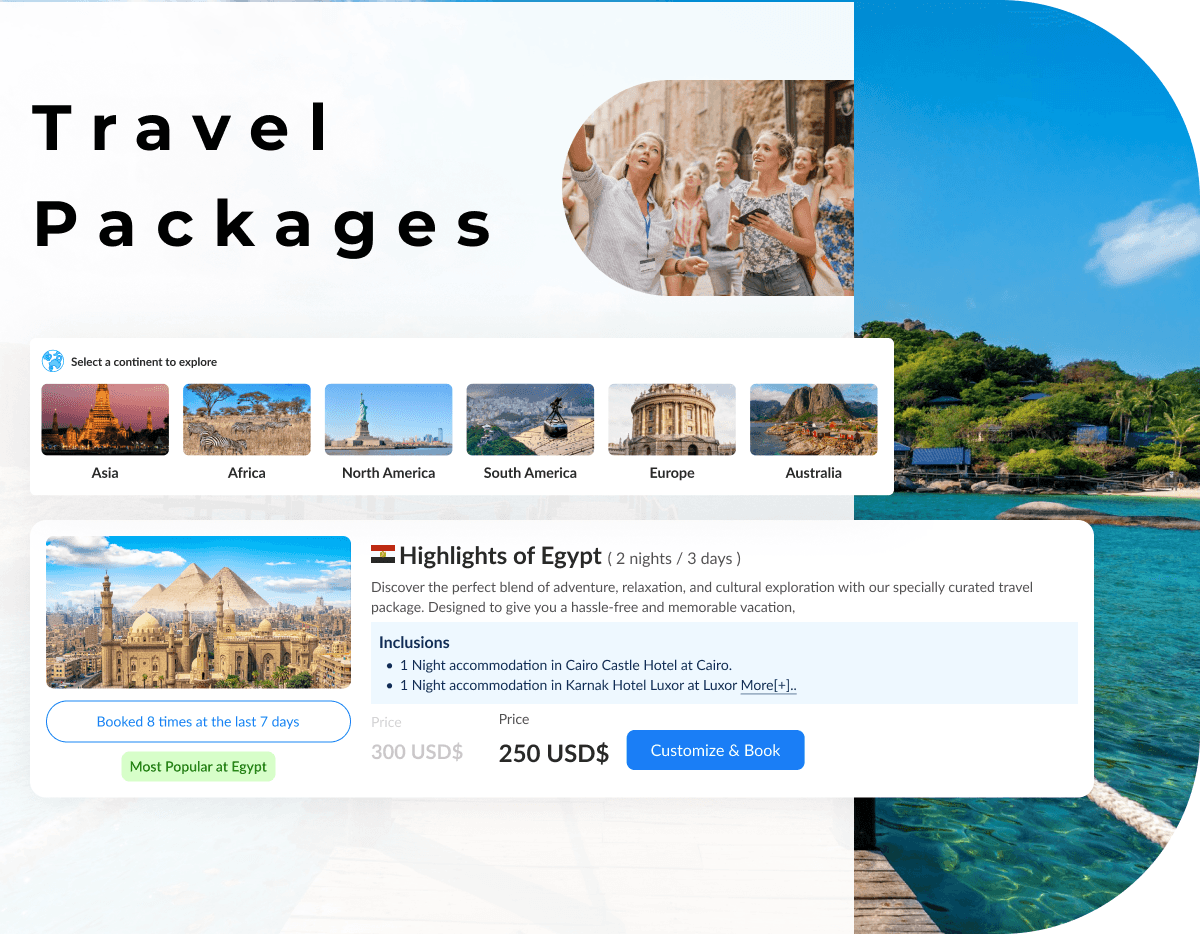 Travel Packages Showcase